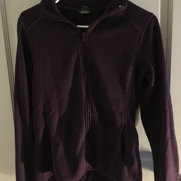 Eddie Bauer purple zip up - Picture 1 of 1